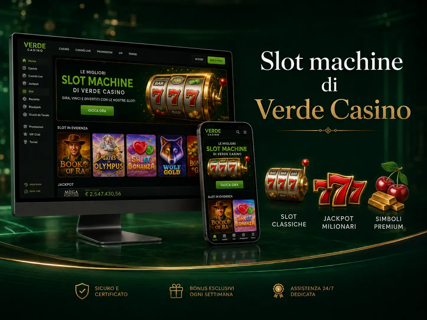 Popolari Slot su Verde Casino